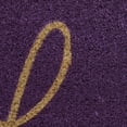thumbnail image 2 of Felpudo DII Hello Fiber, antideslizante, duradero, 45 x 75 cm, color morado, 2 of 7