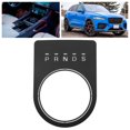 thumbnail image 4 of Gear Shifter Panel Frame, Aluminium Alloy Gear  Panel Cover Strong Rustproof  Replacement For  XF XFL 2016-2020 For Decor Black, 4 of 8