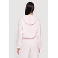 thumbnail image 4 of Women's Almost Famous Zip Front Long Sleeve Hoodie, 4 of 4