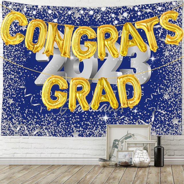 Graduation Decoration with GRAD BalloonsGraduation Backdrop Class of