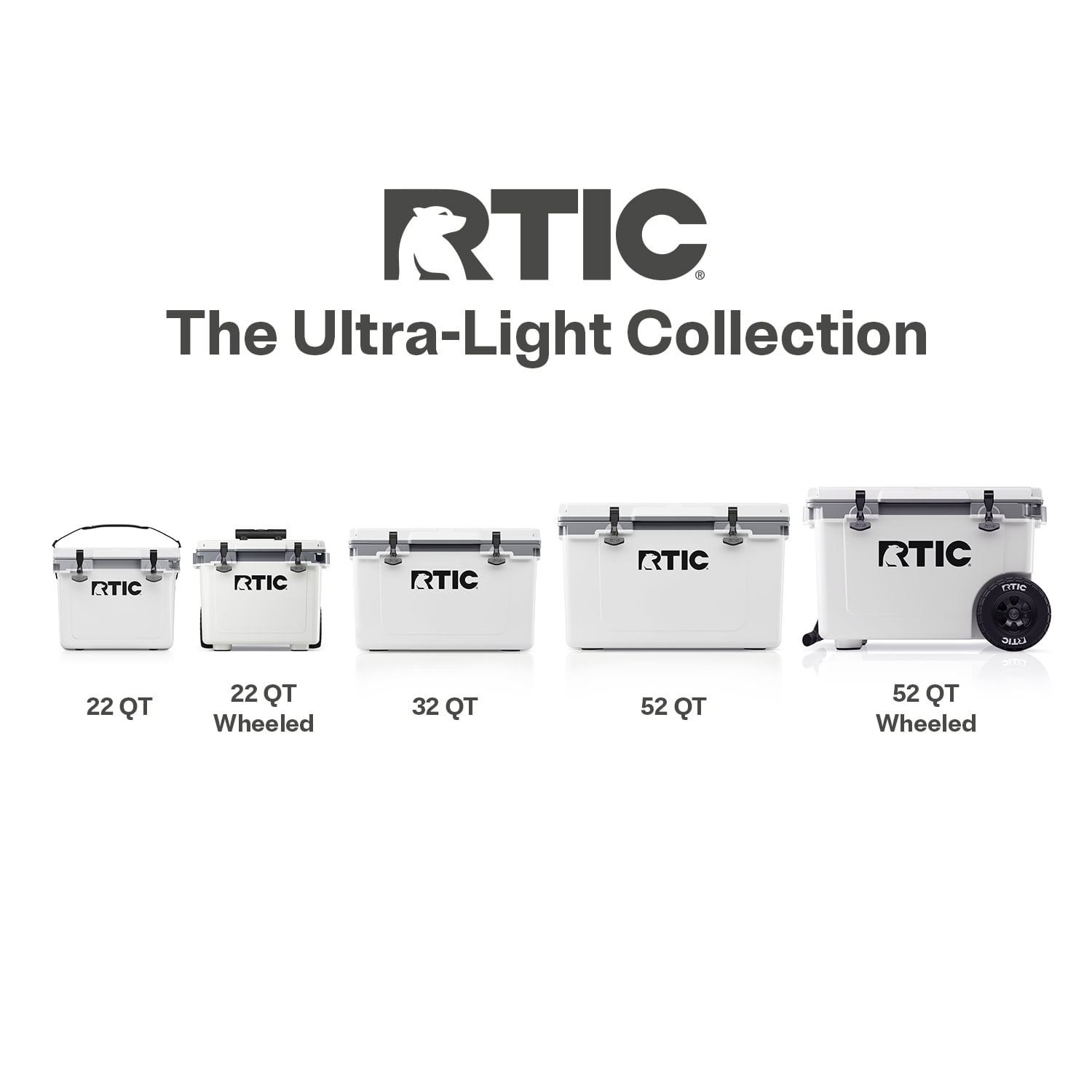 RTIC Heavy Duty 52 QT Ultra-Light Cooler, Large Hard-Sided Ice