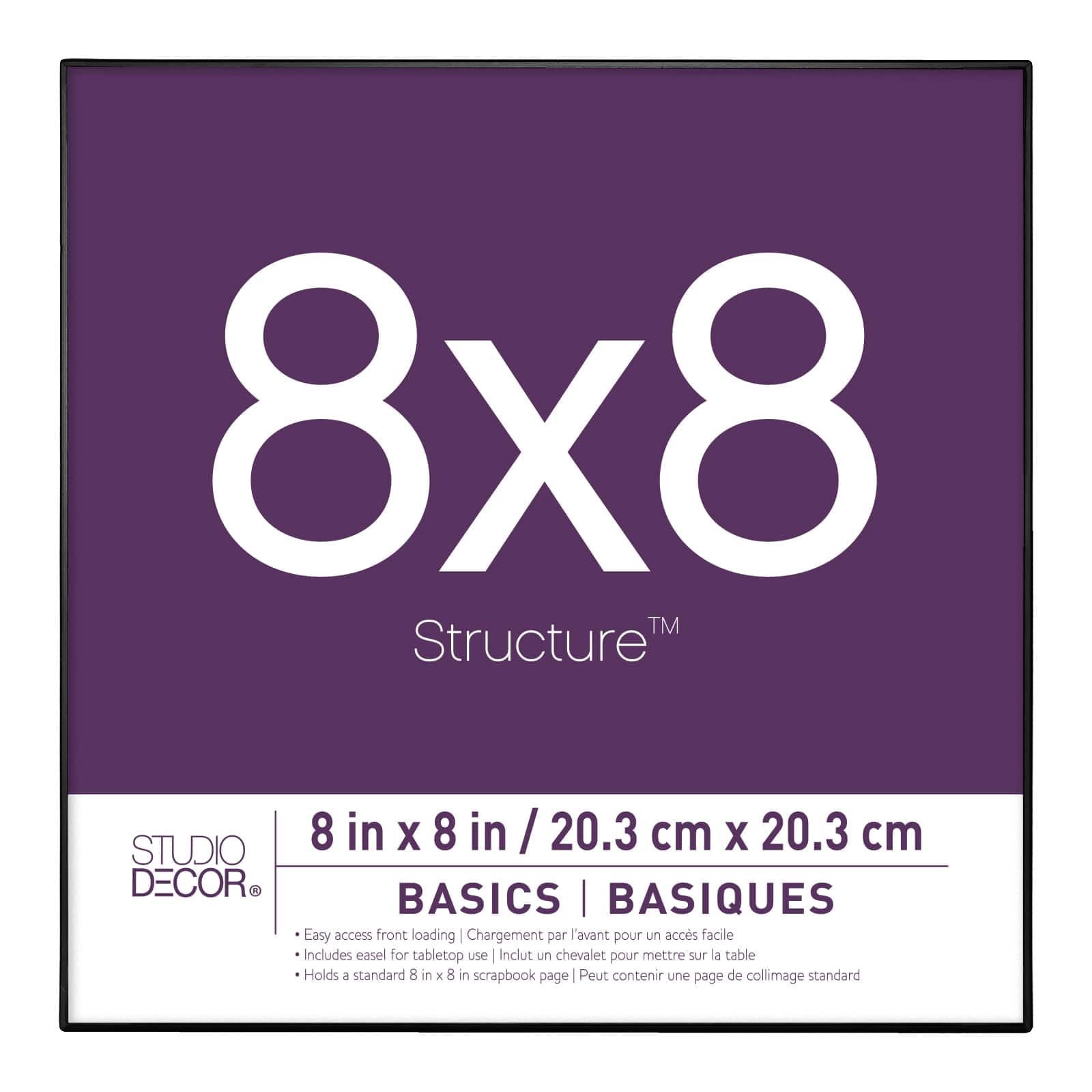 Studio Decor Black Frame, Basics, 6 Pack