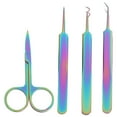 thumbnail image 3 of Tweezers Nail Scissors, Nail Art Tweezers Accurate With Storage Case For Nail Salon, 3 of 8