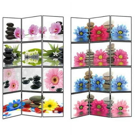 BENZARA ETD-EN26009 Beautiful Room Divider - Spa4 Theme