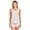 Peach White, variant on Casual Nights Women's Floral Sleeveless Tank and Pajama Shorts Set - Peach White - Large