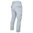 thumbnail image 4 of GA WEIHUA Men's Military Cargo Tactical Pants Ripstop Stretch Combat Pant Outdoor Work Hiking Pants Athletic Jogging Sweatpants Trousers Loose Straight Pant with Multi Pockets ,Gray,XXL, 4 of 9