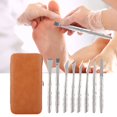 thumbnail image 2 of With PU Leather Box Foot Callus Shaver, Ergonomic Foot File, For Callus Dead Skin, 2 of 8