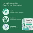 thumbnail image 5 of Honey Pot 100% Organic Cotton Cover Cooling Herbal Infusion Super Pads, 16 Count, 5 of 15