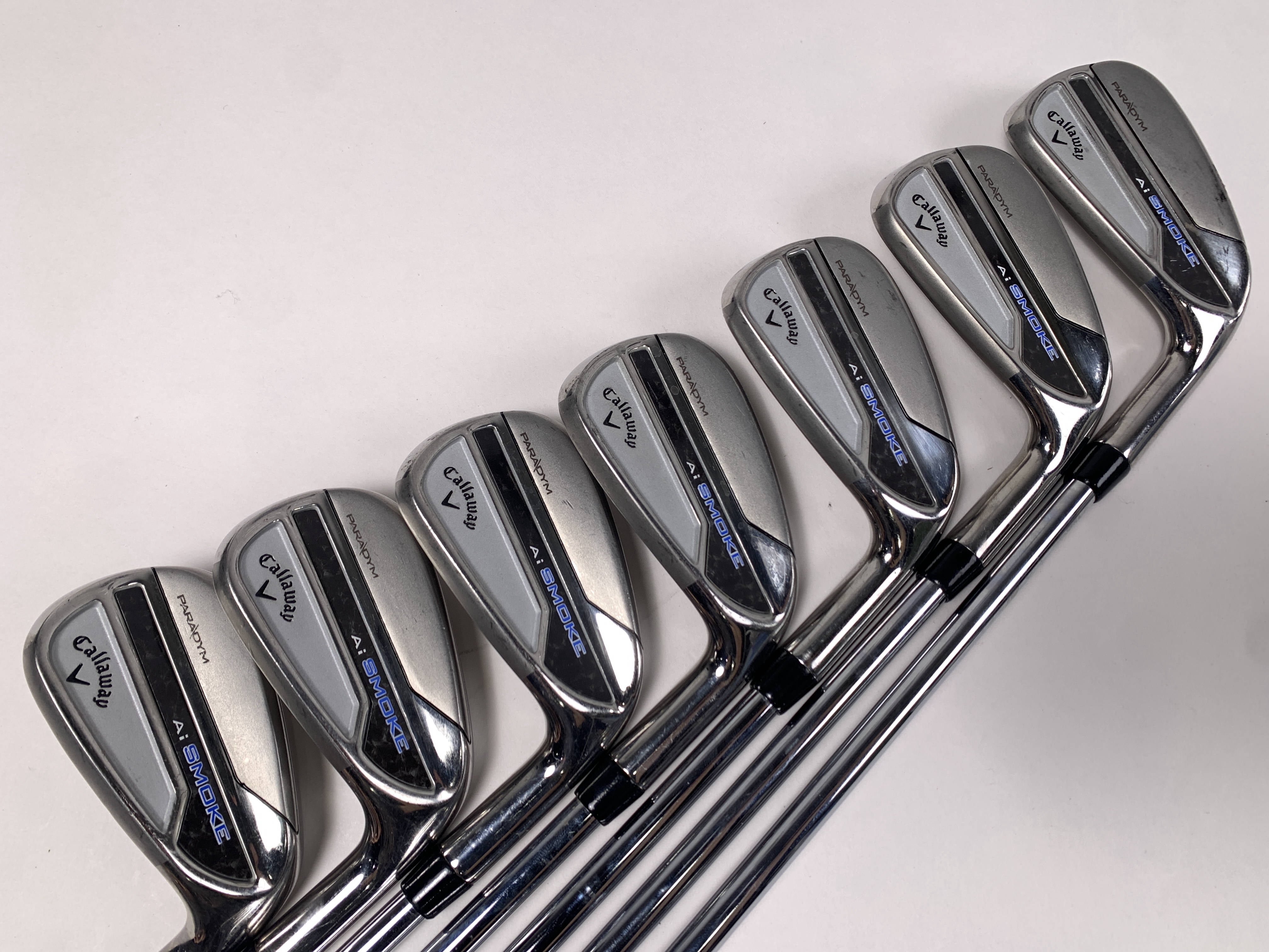 CALLAWAY STEELHEAD XR IRONS (Right, 4-PW+AW, Graphite-Regular