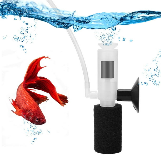 Mini Aquarium Filter Multi Layer Biochemical Sponge Filters Fish Tank  Aquarium Accessories
