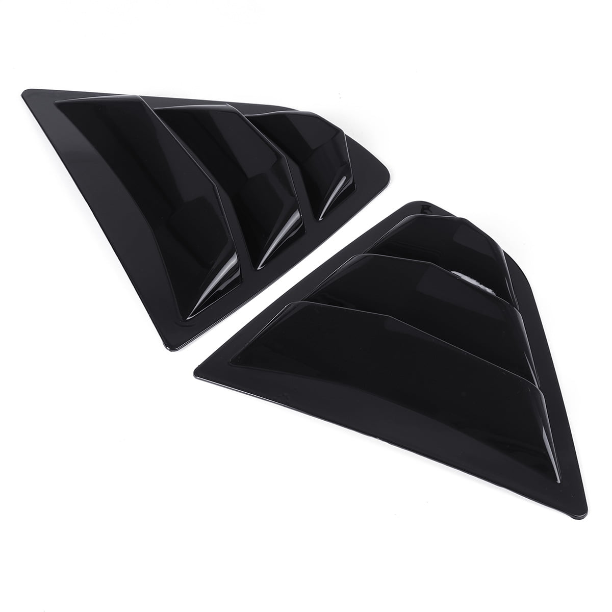 For Toyota Camry SE XSE L LE XLE 18-20 Gloss Black Window Louver Sun Shade Cover 
