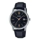thumbnail image 1 of Reloj Casio Mtpv002 L1b3 Hombre Fechador Correa Correa Negro Bisel Plateado Fondo Negro MTP-V002L-1B3, 1 of 7