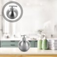 thumbnail image 2 of Dispensador de jabón de acero inoxidable para baño y cocina, contenedor de jabón líquido con bomba para jabón de manos, jabón para platos y loción., 2 of 8
