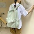 thumbnail image 2 of FDDMis Light Weight Backpacks for Travel Lightweight Backpack Bulk Backpacks Backpack for Women Travel Electronics Backpack Mochila Escolar Spacious, Green, 2 of 9