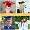 thumbnail image 4 of Maoww Tassel Decoration Hanging Date Drop Tassel Pendant Polyester Graduation Cap Drop Prop, Gold, 4 of 8
