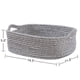 thumbnail image 2 of Cesta de almacenamiento rectangular de cuerda de algodón Cesta de almacenamiento de juguetes Cesta de almacenamiento de baño, B, 2 of 6