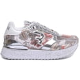 thumbnail image 2 of Replay Redbank R Logo Women's Platform Sole Lace Up Sneakers In Beige Size 8, 2 of 6