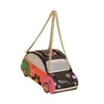 thumbnail image 4 of Bolso de bolsas de estilo de automóvil para mujeres, regalos bolso de bolsas de compras para llaves de compras Teléfono Coche negro, 4 of 8