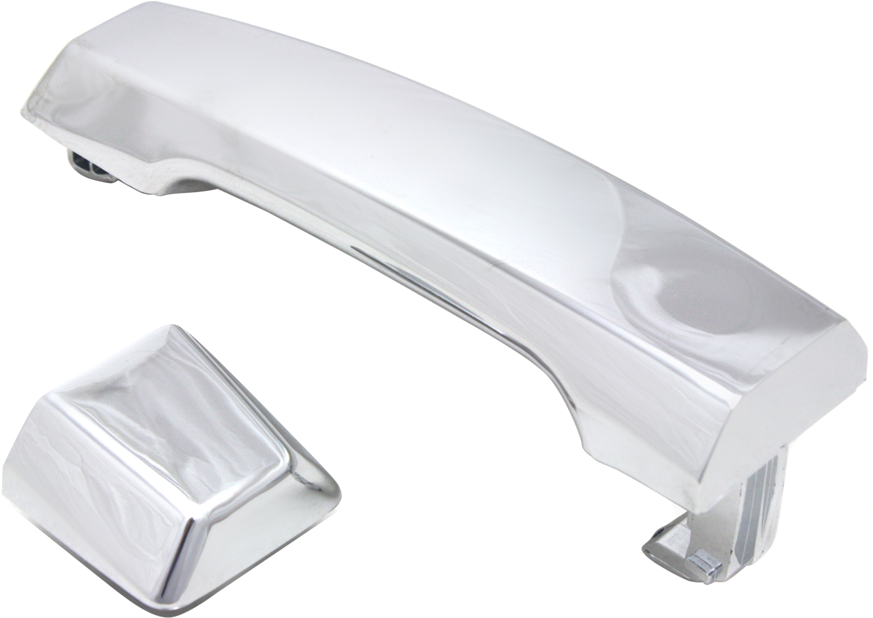 Replacement REPN462345 Exterior Door Handle Compatible with 2004-2015 Nissan Titan 2004-2010 Infiniti QX56 Front, Right Passenger Chrome