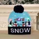 thumbnail image 1 of ¡A la venta! Gorro navideño de punto con luz LED, gorro cálido iluminado para niños y adultos, decoración navideña de Año Nuevo, 2022, 1 of 4
