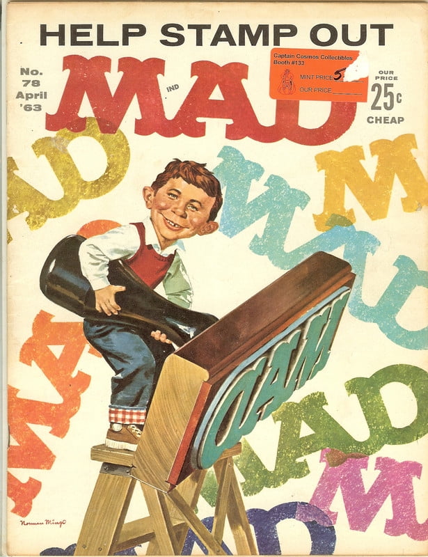MAD Magazine Vintage #78 April 1963