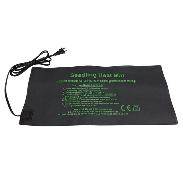 Estera Calefactora Para Plantas De Estación, Almohadilla Calefactora Hidropónica Cálida De PVC, 24x52CM