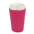 thumbnail image 6 of Uxcell Neoprene Insulated Reusable Coffee and Tea Cup Sleeves Fuchsia, 6 of 6