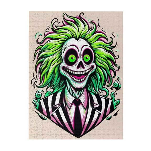 Beetlejuice 500 Piece Jigsaw Puzzle Educational Toys & Games Family-Friendly Activity