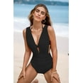 thumbnail image 6 of Top-kevin High Waisted Bikini Sets for Women Tummy Control Swimsuits Two Piece Sexy Modest Mesh Bathing Suit, 6 of 8