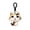 A002- B, variant on Siamese Cat Plush Keychain with Big Head Design, Cream and Brown, for Bag Decoration, Stuffed Animal Toys