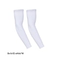 thumbnail image 3 of Greeniant Ciclismo brazo manga portátil reutilizable colorido transpirable baloncesto fútbol montañismo mangas Protector Accesorios Ciclismo M blanco Greeniant OD026722-15, 3 of 6