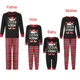 thumbnail image 2 of Conjuntos de pijamas a juego para la familia, ropa de navidad roja para padre, madre, hija e hijo, 2023, 2 of 4