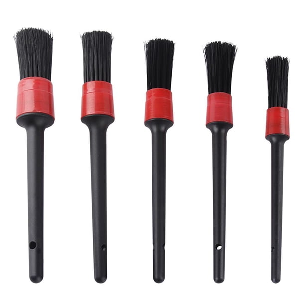 Cepillo para detalles de limpieza de coche juego de limpieza de polvo para salpicadero de coche rejillas de ventilación 15 Uds.