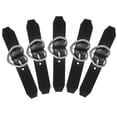 thumbnail image 1 of Nestingho 5Ud Hebillas Únicas En PU Negro Para Decorar Faldas A Moda, 1 of 6