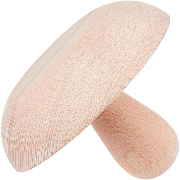 Herramienta de cerámica de 15 cm (6 pulgadas), herramienta de madera nudosa con mango intercambiable para modelar cuencos, platos y cerámica.