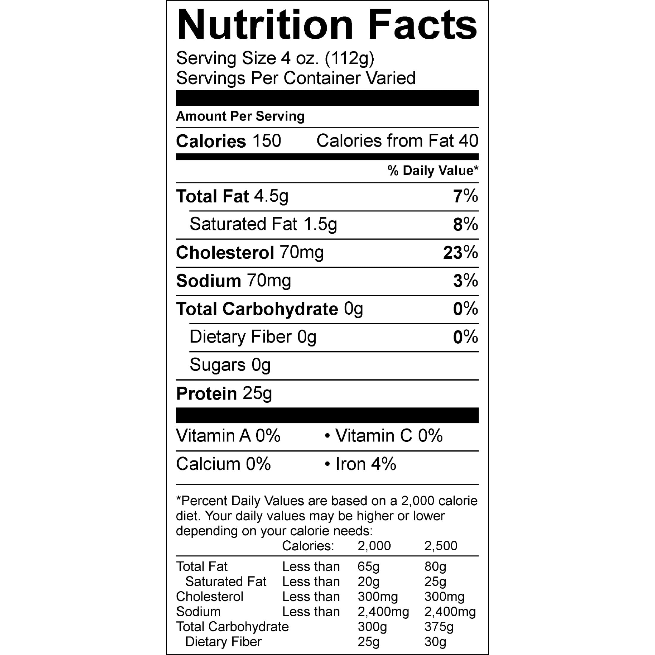 Pork Carnitas Boneless, 2.0 - 3.0 lb, Tray