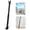 Black-1 Pack, variant on Upgraded Door Security Bar & Sliding Patio Heavy Duty Stoppers Adjustable Jammer For Home Apartment Travel (1 Pack Black)