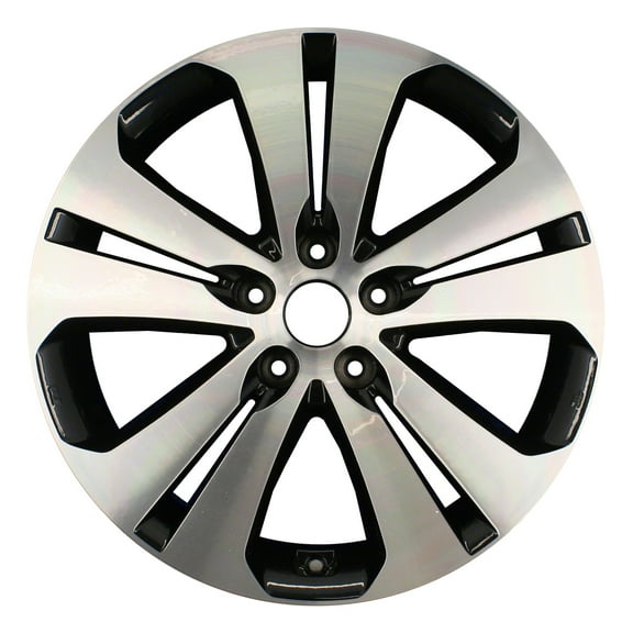 Remanufactured Machined and Painted Black Aluminum Wheel 18 x 7 529103U310 fits 2011-2013 KIA Sportage