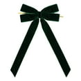 thumbnail image 6 of Velvet Bows For Christmas Tree,Velvet Ribbon Christmas Bow Premade Bows for Christmas Tree Hanging Decorations Gift Wrapping Wreaths Crafts Outdoor Indoor Home Decor Wedding, Pack of 12(Green), 6 of 8