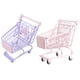 thumbnail image 1 of KAKOWELY piezas de carrito de compras pequeño para niños pequeños, carrito de compras de juguete, modelo de carrito de supermercado de simulación, 1 of 4