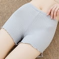 thumbnail image 2 of yunLCZ Slip Shorts for Women Womens Elastic Leggings Solid Stretchy Underwear Shorts Seamless Safety Pants, 2 of 4