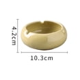 thumbnail image 2 of Small Ashtray，Ash Tray for Patio，Home，Indoor，Outside，Office, 2 of 5