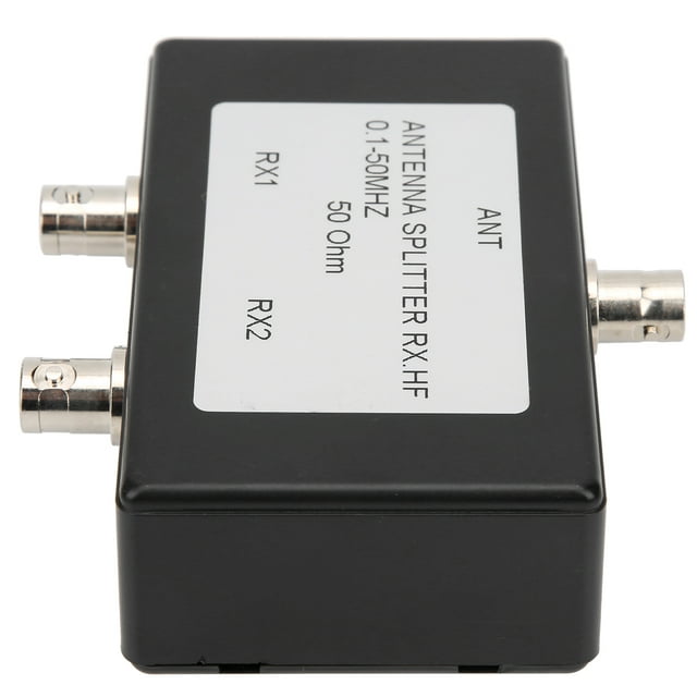 Antenna Splitter, 2-Way Coaxial Cable Splitter Portable Antenna Splitter 1-50 MHz Antenna Splitter For Industry