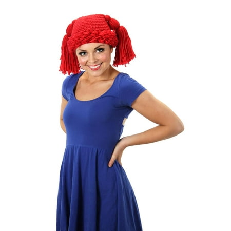 Raggedy Ann Doll Beanie Unisize Costume Hat One