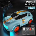 thumbnail image 1 of Mini Voiture Télécommandée, Échelle 2.4GHz 1:64 Véhicule de Course 4WD Haute Vitesse avec Lumières LED, Rechargeable, 1 of 4