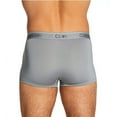 thumbnail image 4 of Men’s Calvin Klein 3-Pack Microfiber Stretch Low-Rise Trunks Color: Black Convoy Red Gala Size: S, 4 of 4