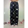 thumbnail image 1 of Sanrio-pantalones de pijama de franela de Hello Kitty para mujer, pantalón de dibujos animados de calabaza, Gato Kt, Otoño, cálido, informal, para el hogar, Graffiti, regalo para niña, 1 of 4