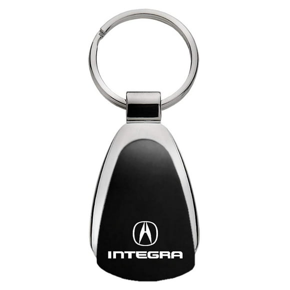 Acura Integra Black Teardrop Keychain