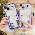 thumbnail image 2 of Vivo Y02 Y35 Y22 Y22s Y16 Y02s Y15A Y15S V27 V27e V27Pro V23Pro V25e V23e Y21 Y21s Y33s Y20 Y20i Y12s Y17 Y12 Y11 Y15 Y1s Y91C Y30i Y51 Y31 Airticket Funda Para Teléfono TPU Cubierta Blanda, 2 of 4