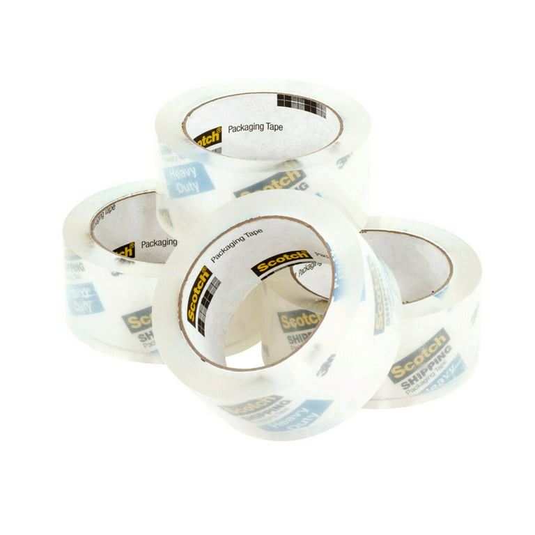 Duck Heavy-Duty Carton Packaging Tape, 3 Core, 1.88 x 54.6 yds, Clear
